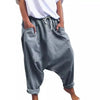 Women's Casual Harem Crotch Pants, Lace-up Harem Pants, Women Trousers, Oversized Hip-hop Streetwear Woman