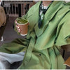 High Street Brown Belted Trench Coats Women's Loose Lapel Lace-up Button Full Sleeve Windbreakers Autumn Ladies Outwear