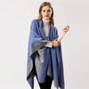 Winter Poncho Women Capes Scarf Imitation Cashmere Ladies Scarves Warm Shawls Wraps Woman Ponchos Bufanda Mujer Foulard