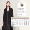 Women's Coat Autumn Autumn Turned Over Collar Color-block Spliced Fabric Casual Loose Blazers For Woman 12641083