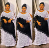 African Party Dresses for Women Elegant Lace Africa Clothing Muslim Abayas Dashiki Robe Kaftan Long Maxi Dress