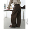 Women Pants Solid High Waist Loose Retro Cotton Wide Leg Denim Jeans Female Trousers for Woman Spring Autumn