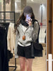 Autumn Winter Casual Loose Long Sleeve Sweater Women Korean Solid Elastic Knit Cardigan Retro Thin Hooded Knitted Coat