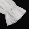 Women Long Sleeve V-Neck Loose Style Boho White Long Dress Flounce Chiffon Maxi Dress Vestidos Clothes