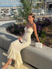 Vintage Sexy Deep V Puff Sleeve Button Ribbed Mini Dress High Waist Cinched Waist A Line Flared Dresses Sweet Casual Date Women
