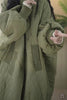 Oversized Diamond Plaid Down Cotton Jacket European Women Coat Long Lightweight Cotton Jacket Winter Parka Coat Female