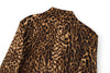 Long Sleeve Blazers Top Women 2 Pieces Leopard Printed Mini Skirt Sets Women's Suit Two Piece Set Women Outfit