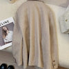 Women's Blazer Jacket Spring Autumn Korean Version Loose Ladies Small Suit Coat Design Sense Lady Outerwear