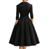 Women's Dress V-neck Waist-hugging Makes You Look Slim And Elegant Long Sleeves Maxi Prom Dresses For Women