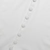 Women's A-Line Bodycon Mini Dress Ruffle Hem V-Neck Asymmetrical Buttons Long Sleeve Short Dress Party Streetwear Outfits