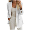 Corduroy Women Business Casual Suirt Jacket Long Sleeve Notched Lapel Casual Work Suit Jackets Light Jackets For Women Plus Size