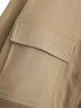 Women Solid Bomber Jackets Coat With Pockets V-Neck Single Breasted Long Sleeves Female Chic Lady Outfits