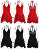 Women's A-Line Bodycon Mini Dress Ruffle Hem V-Neck Asymmetrical Buttons Long Sleeve Short Dress Party Streetwear Outfits