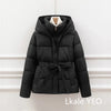Women's Down Cotton Padded Jacket Short Loose Korean Version Ladies Outerwear Comfortable Elegant Lady Winter Parka Coat