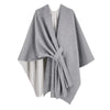Women Poncho Winter Warm Shawl Double Sided Designer Thickening Blanket Scarf Female Cloak Cashmere Pashmina Cape Stole