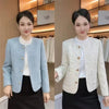 Comfortable Jacket Women Spring Autumn 2025New Coat Female Short Temperament Outwear High Blue Casual Overcoat Lady Tops