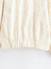 Women O Neck Long Sleeve Embroidery Jacket Front Zipper Loose Crop Outerwear Lady Commuting Casual Outfits