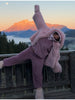 Women's Fluffy Faux Fur Coat Chic Pink Hooded Full Sleeve Loose Warm Jacket Winter Lady Street Outwear