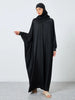 Islamic Prayer Abaya Muslim Women Abayas Long Sleeve Hooded Modesty Ramadan Dresses With Hijab Jilbabs Middle Eastern Kaftans