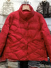 Janveny 90% White Duck Down Jacket Women Ultra Light Down Coat Casual Loose Stand-Up Collar Clothes Waterproof Windproof Outwear