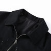 Street Women Jacket Urban Button V-neck Long Sleeve Patchwork Panelled Female Coat Spring Autumn Chic Lady Outwears