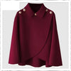 Women's Woolen Shaw Coat Autumn Winter Korean Version Short Ladies Jacket Temperament Elegant Femme Woolen Outerwear