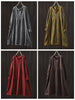 Japanese Vintage Mori Girl Floral Printed Knitted Sweater Pullover Dress Women Autumn O-Neck Long Sleeve Casual Loose Dresses
