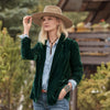 Elegant Women Blazer Gold Velvet Short Tops For Women Casual Long Sleeve Solid Small Suit Jacket