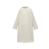 Women Woolen coat Solid Open Stitch Long Trench Coats Vintage V-Neck Full Sleeves Female Chic Lady Outfits
