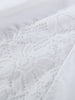 Lace Patchwork Satin Lace Up Shorts Women Sexy Hollow Out High Waist Drawstring Half Pants Wide Leg Trousers Chic Lady Partywear