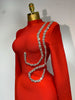 Women Sexy Long Sleeve Diamonds Maxi Long Bodycon Bandage Dress Celebrity Elegant Evening Party Birthday Dresses