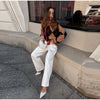 Color Block Argyle Knitted Women Cardigan Oversized Lapel Collar Long Sleeve Sweater Coat Fall Winter Warm Loose Knitwear