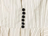 Women Striped Short Skirt Style Hem Blazer Long Sleeve Single Breasted V-Neck Casual Commuting Chic Jacket Lady