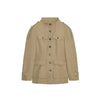 Pocket Stand Collar Long Sleeves Jacket Woman Single Breasted Solid Color Waist Cinching Jackets Versatile Women's Jackets