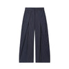 Mujer Black Baggy Pants Woman Pleated Wide Leg Pants for Women Striped Casual Women's Pants Spring High Waist Trousers Womens