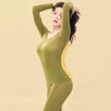 Winter Women Thermal Underwear Seamless Comfortable Double-layer Thermal Underwear Ultra-thin Autumn Clothes Pants Base Set