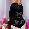 Women's Hooded Sweatshirt Suit Zipper Cardigan Diamond Street Velvet Casual Female Pants 2-piece Set