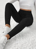 Ribbed Knitted Tight Base Layer Pants Stylish And Comfortable Knit Tights for Women