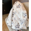 Vintage Floral Printed Cotton Coat Women's Clothing Warm Autumn Winter Cotton-padded Jacket Light Thin Tops Long Sleeve