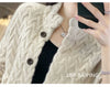 Autumn Winter Cardigan Jacket Women Long Sleeve Loose Casual All-match Knitted Warm Sweater Coat Female Tops Ladies