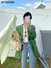 Casual Loose Lapel Ladies Suit Jackets Full Sleeve Single-breasted Solid Female Blazer Tops Spring Women Outwear