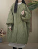 Oversized Diamond Plaid Down Cotton Jacket European Women Coat Long Lightweight Cotton Jacket Winter Parka Coat Female