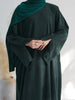 Turkey Dubai Muslim Winter Abaya Corduroy Women Closed Abaya Loose Daily Wear Muslim Long Winter Dress