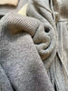 Korean Gray Hood Sweater Outerwear Women Loose Spring Autumn and Winter Outdoor Thickened Knitted Double Zipper Hoodie Coats