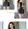 Spring Autumn Jackets Women Blazer 2026New Solid Slim Office Short Blazer Women Elegant Single Button Formal Blazer Coat