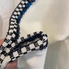 High Street Spring Designer Jacket Women's Stand Collar Sequin Embroidered Baseball Jacket