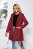 Spring Autumn Hooded Water-repellent Jacket with Belt Thin Casual Loose Trench Coat Women Windbreaker