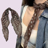 Paisley Print Tie-Dye Triangular Scarf Headcloth Women Lightweight Neckerchief All-Matching Scarfs Jeans Belt