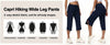 Women Casual Cropped Capris Cargo Pants, Outdoor Lightweight Capris Yoga Flared Pants, Breathable Quality Sweatpants