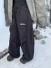 American Vintage Y2K Wide Leg Trousers Women Winter Thicken Plus Velvet Warm Pants Female High Waist Baggy Sweatpants
